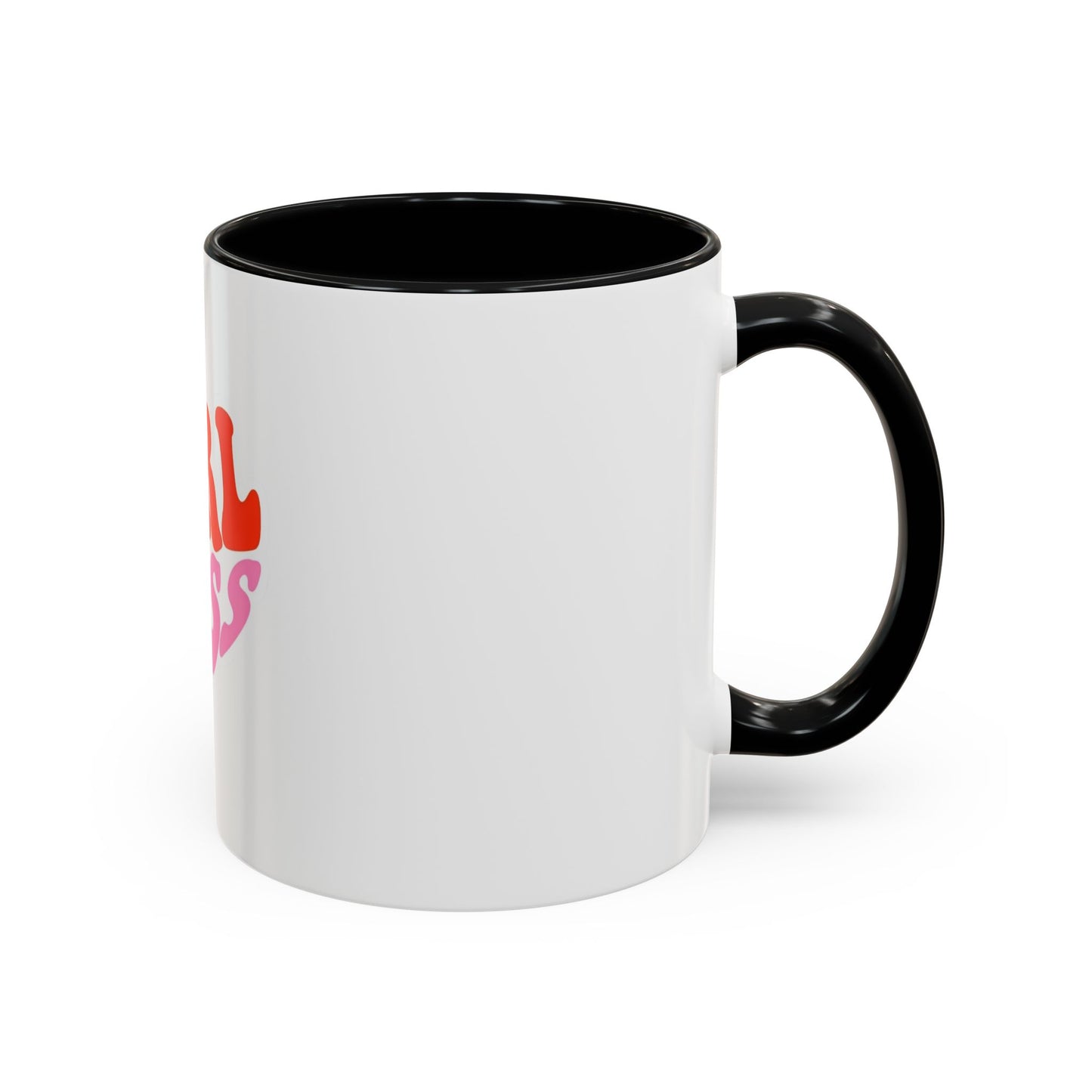 Girl Boss Accent Coffee Mug - Empowering Ceramic Mug for Daily Motivation