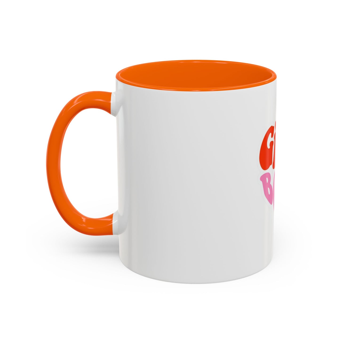 Girl Boss Accent Coffee Mug - Empowering Ceramic Mug for Daily Motivation