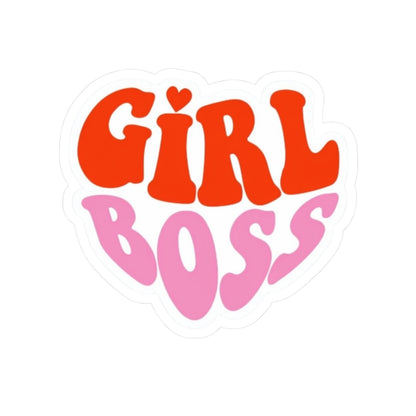Inspirational Girl Boss Kiss-Cut Stickers - Empower Your Space!