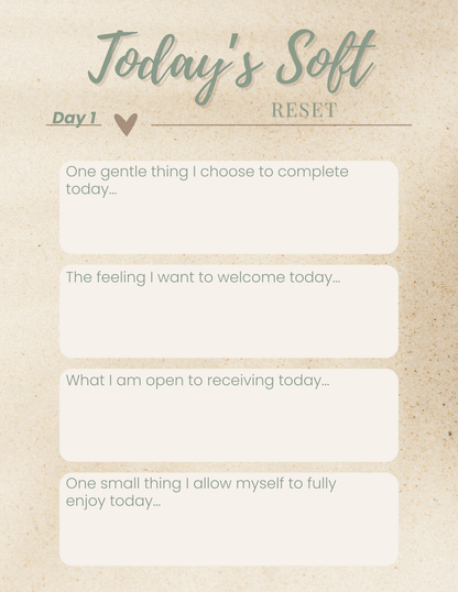 7 Day Soft Life Reset – Digital Guide (PDF)